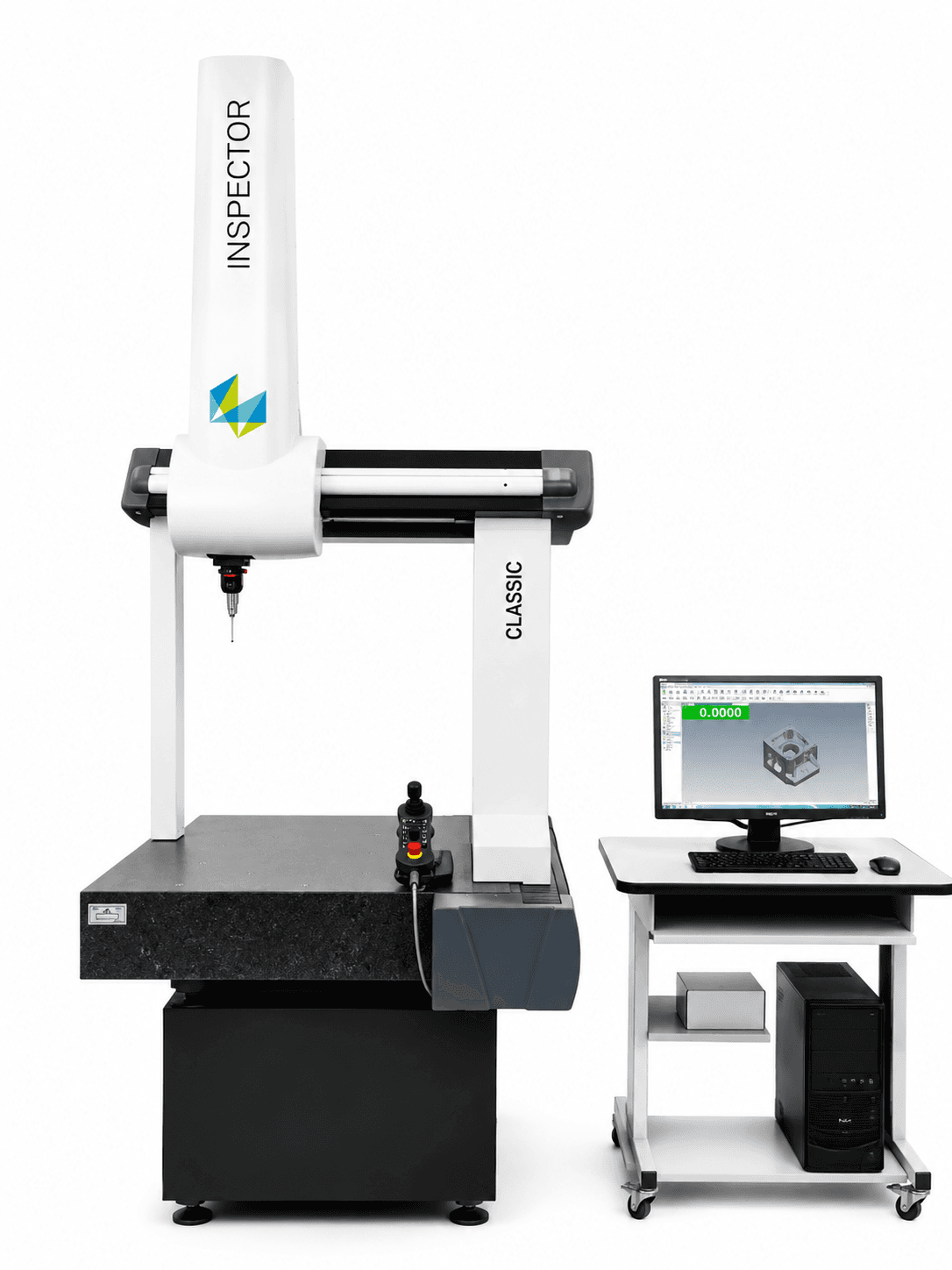 Coordinate measuring machine used for dimensional inspection